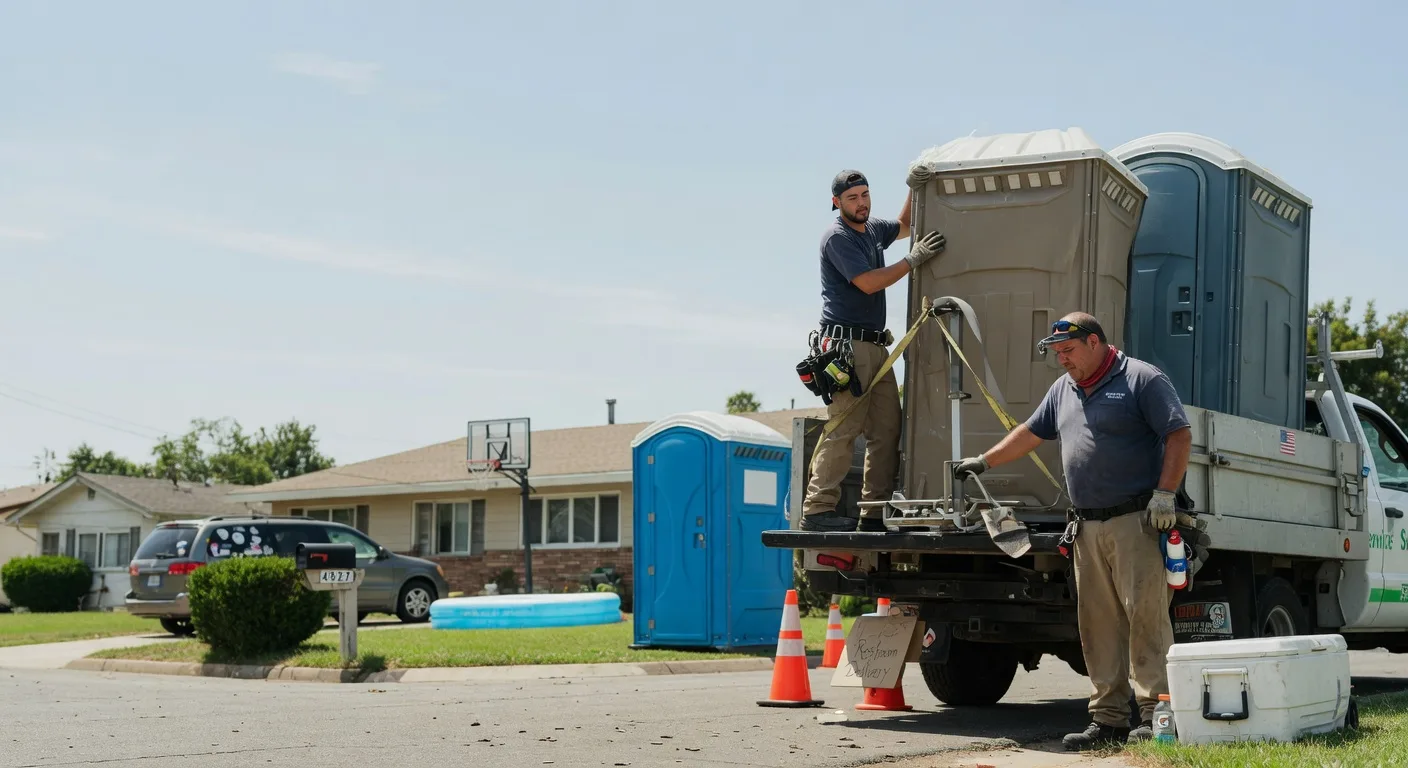 Porta Potty Rental in Mansfield, OH near me